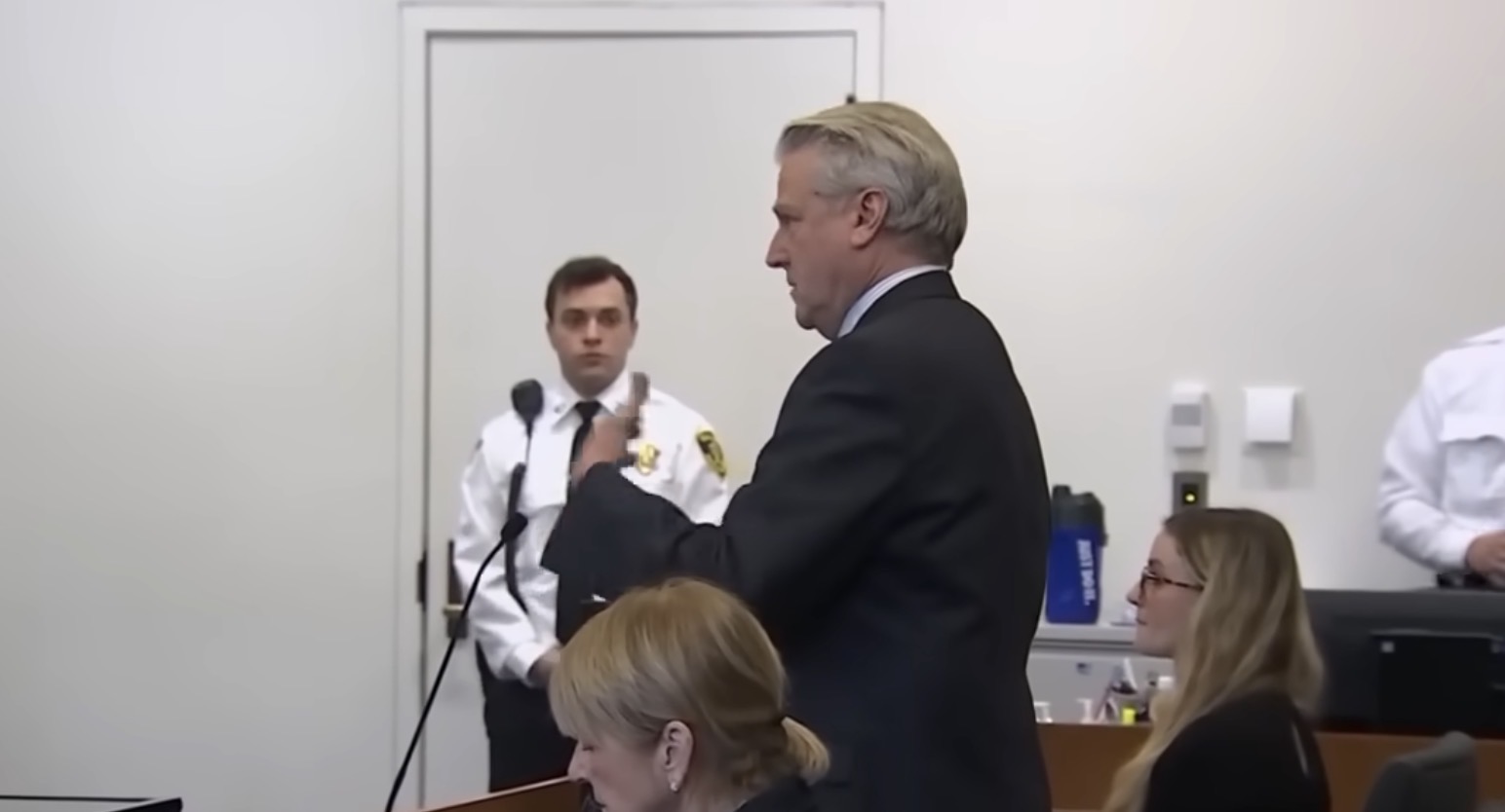 Defense attorney Timothy Bradl argues in Essex Superior Court