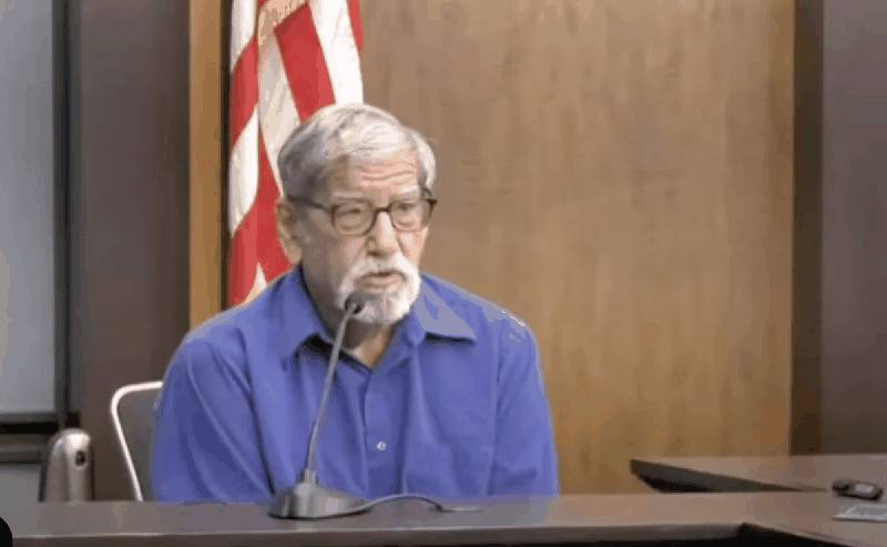 Terry Utton testifying