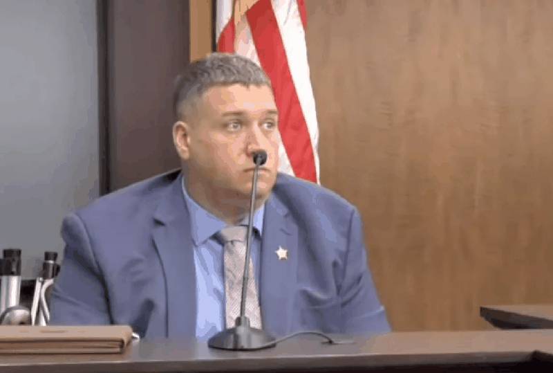 Detective Bryan Bernard testifying about vehicle tracking