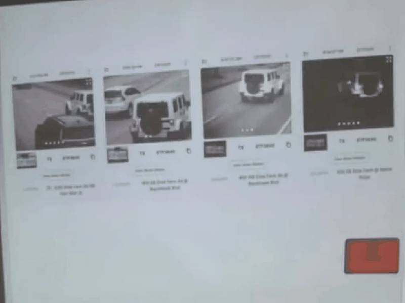 Flock camera system showing multiple vehicle captures with timestamps and locations