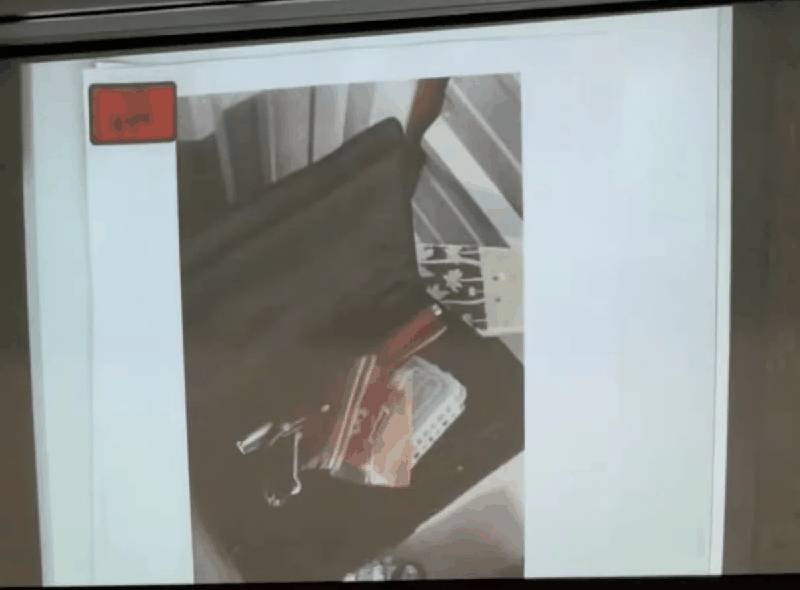 Gun case with firearms recovered from storage unit