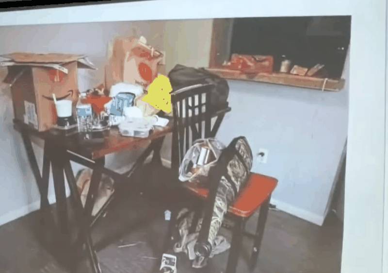 Apartment dining area