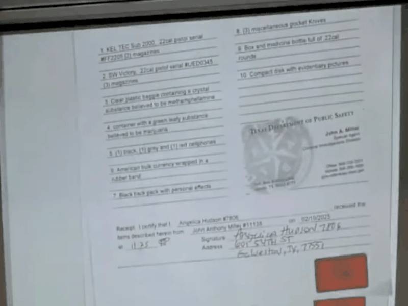 Evidence seizure documentation