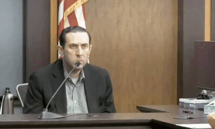 Sergeant Gerardo Madrao testifying