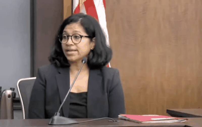 Forensic scientist Sikta Patmaik testifies at trial