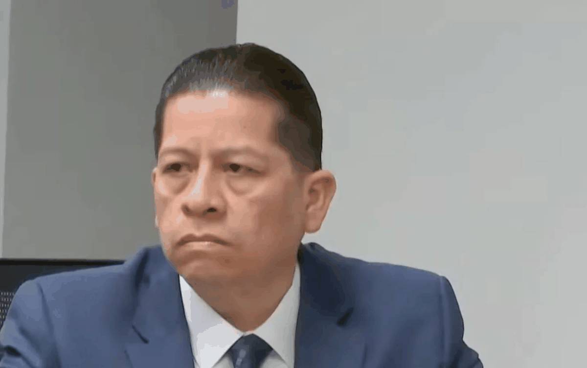 Adrian Gonzales at the defense table