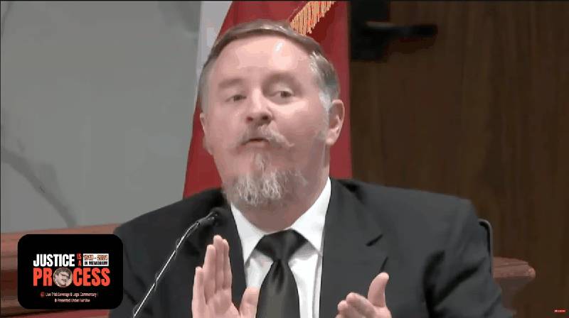 Dr. Garrett Phillips testifying in the Gonzales trial