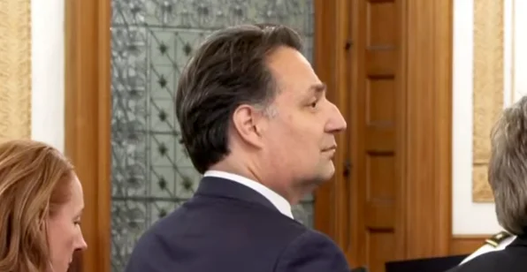 Brian Walshe at the moment of verdict